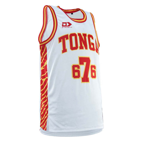 Tonga 2025 Basketball Singlet Adult