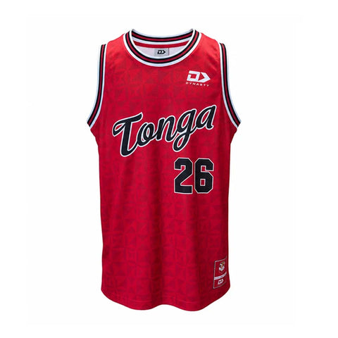 Tonga 2026 Basketball Singlet Adult