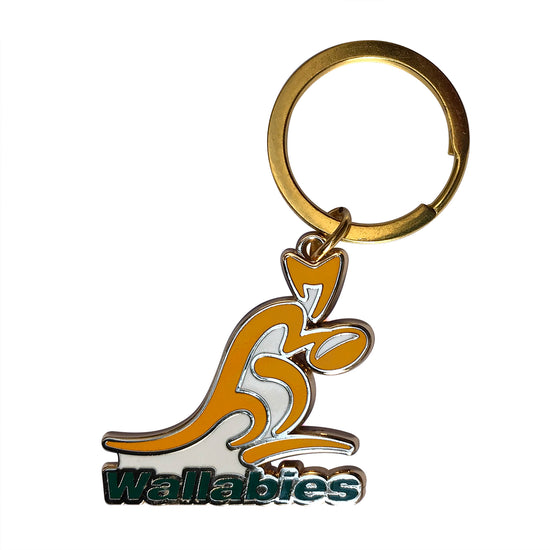 Wallabies Logo Keyring