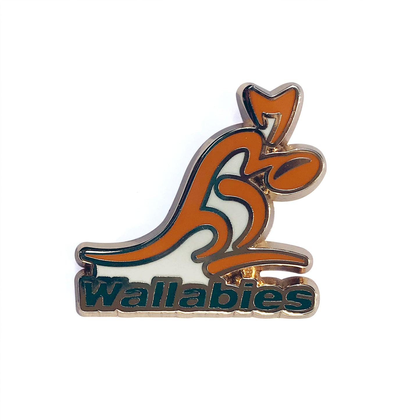 Wallabies Logo Pin