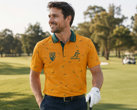 Wallabies 'Links' Golf Polo Adult