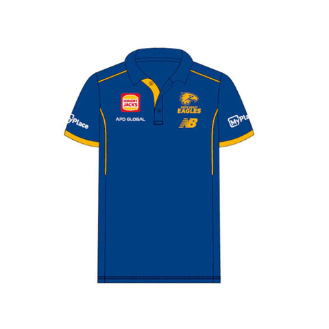 West Coast Eagles 2026 Media Polo Adult