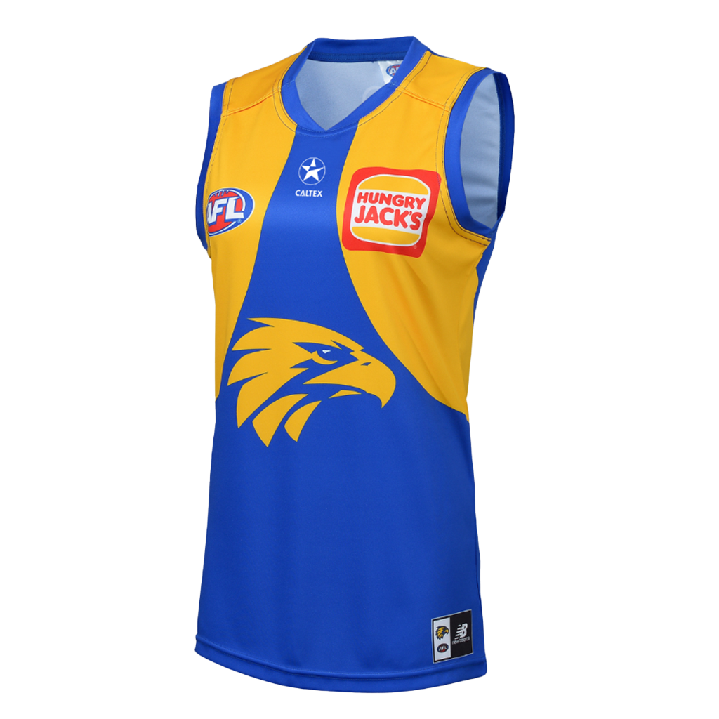 West Coast Eagles 2024 Home Guernsey Youth Jerseys Megastore