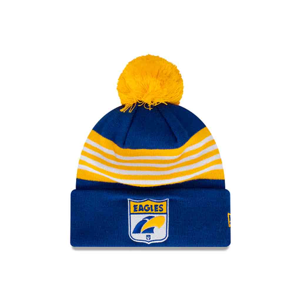 West Coast Eagles 2024 Retro Official Team Colours Beanie