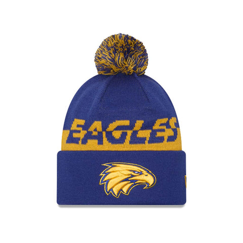 West Coast Eagles Split Script Beanie