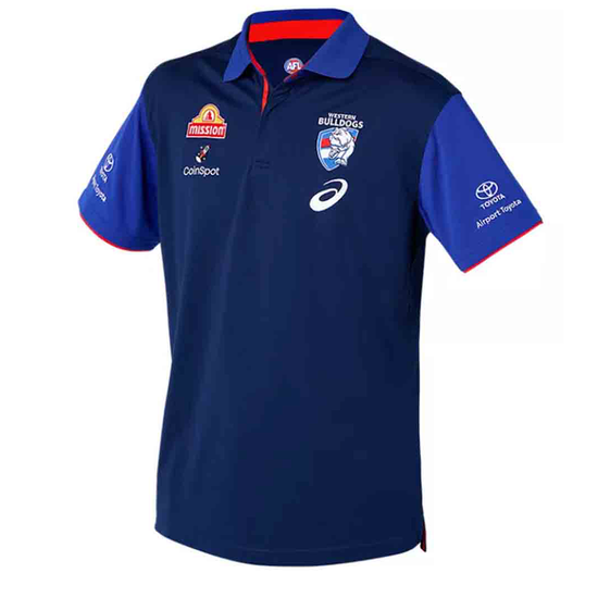 Western Bulldogs 2024 Media Polo Adult