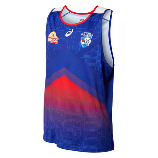 Load image into Gallery viewer, Western Bulldogs 2024 Training Singlet Adult

