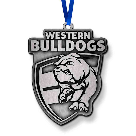 Load image into Gallery viewer, Western Bulldogs Metal Ornament
