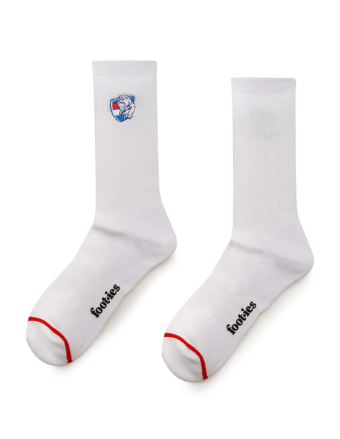 Western Bulldogs Sneaker Sock 2 Pack Giftbox