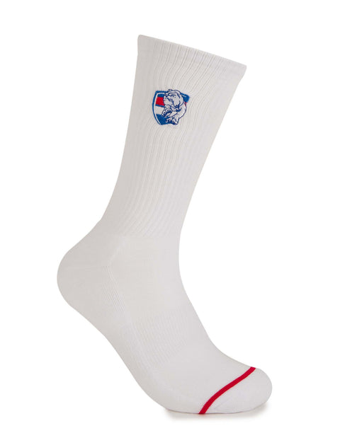 Western Bulldogs Sneaker Sock 2 Pack Giftbox
