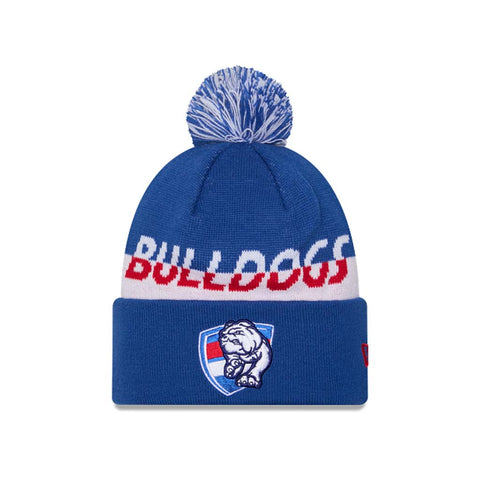 Western Bulldogs Split Script Beanie