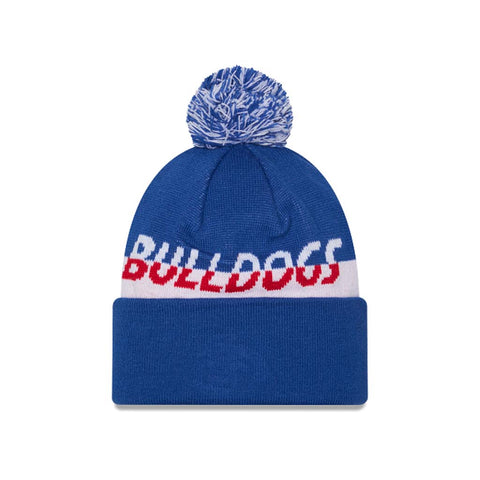 Western Bulldogs Split Script Beanie