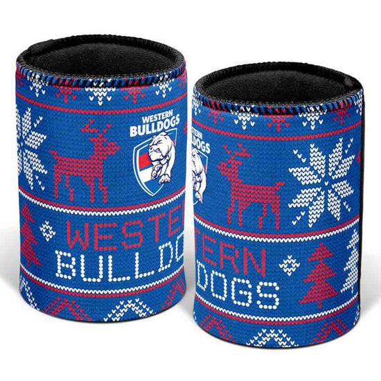 Western Bulldogs Xmas Can Cooler