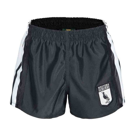 Western Suburbs Magpies Retro Supporter Shorts