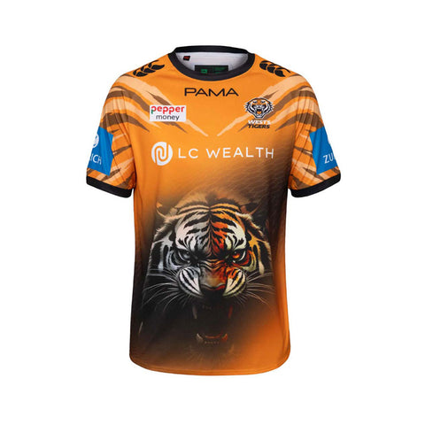 Wests Tigers 2026 Training Tee Adult Orange