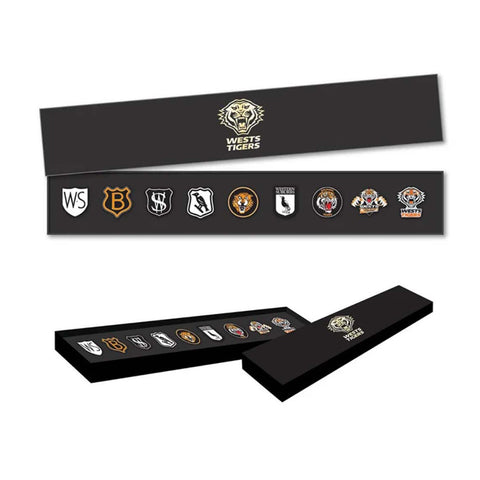 Wests Tigers Logo Pin Set