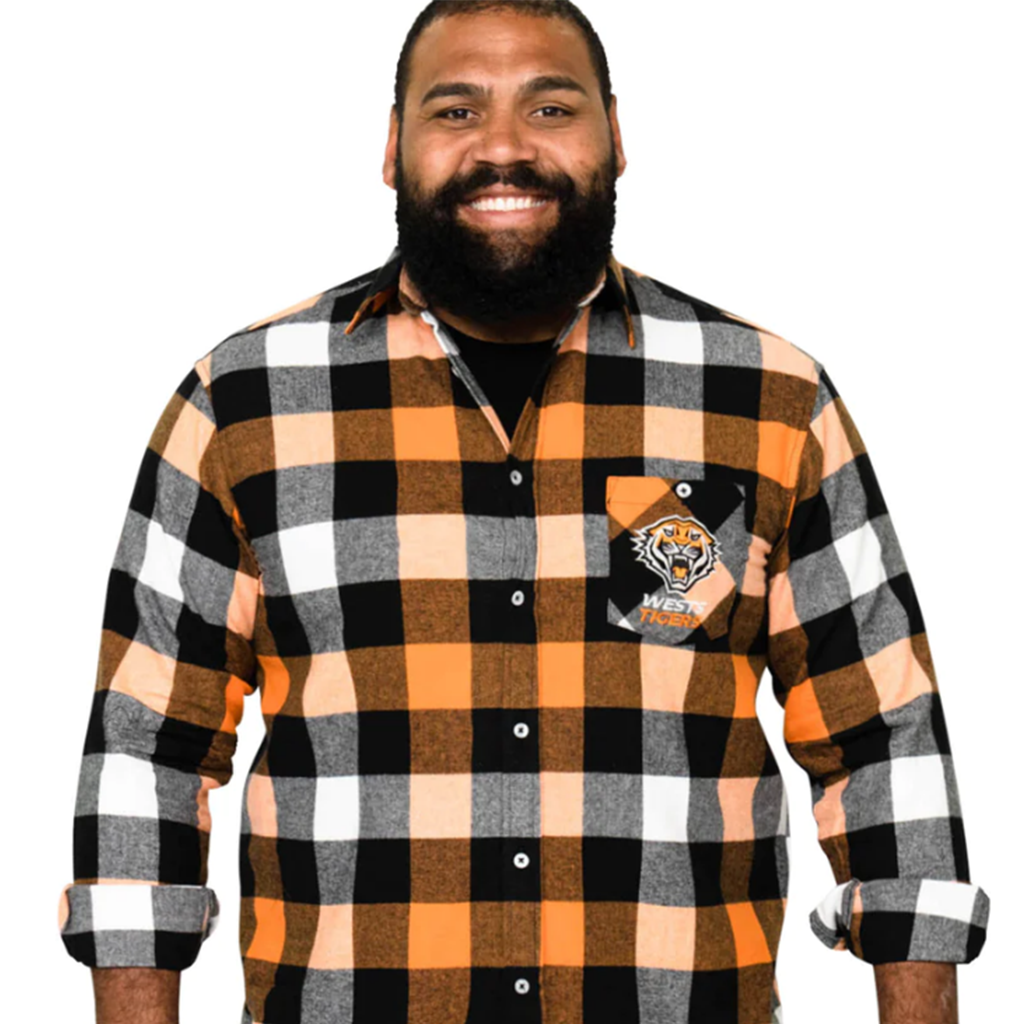 Wests Tigers Axeman Flannel Shirt