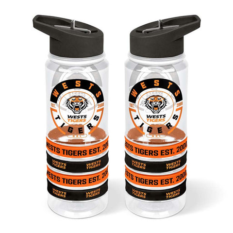 Wests Tigers Bottle with Bands
