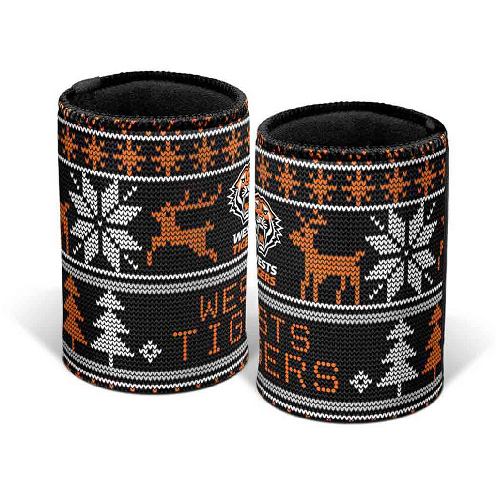 Wests Tigers Xmas Can Cooler