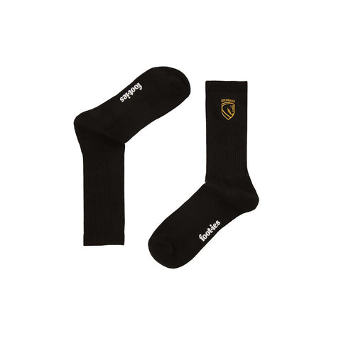 Brisbane Broncos Black Sneaker Sock 2 Pack