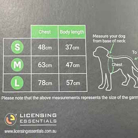 Canberra Raiders Dog Jumper Medium