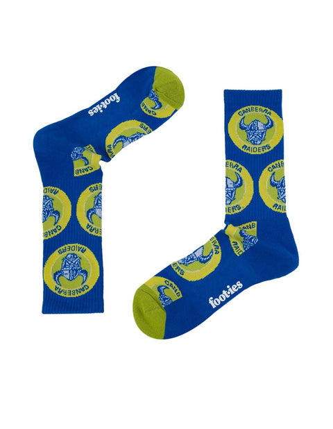 Canberra Raiders 2-Pack Retro Sneaker Socks