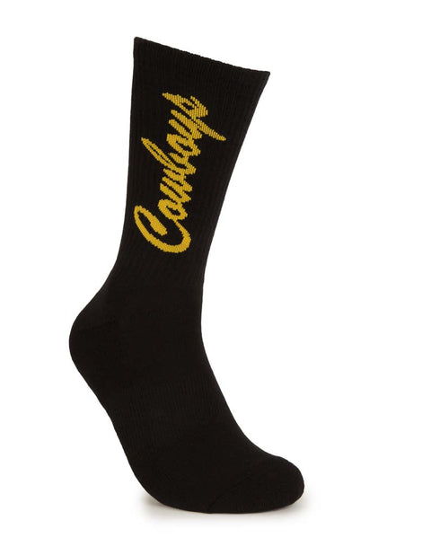 North Queensland Cowboys Black Sneaker Sock 2 Pack