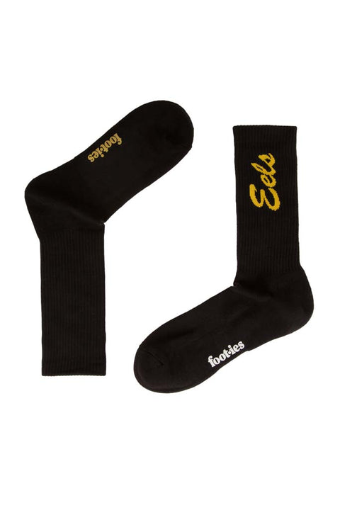Parramatta Eels Black Sneaker Sock 2 Pack