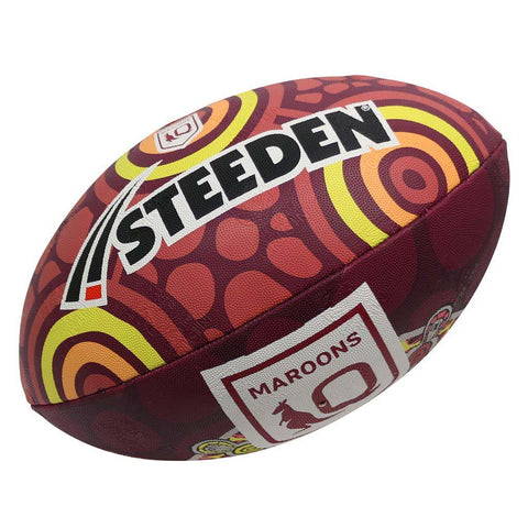 Queensland Maroons 1st Nations Supporter Ball 11-Inch
