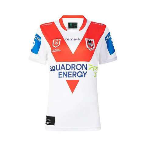 St George Dragons 2025 Home Jersey Ladies - Jerseys Megastore