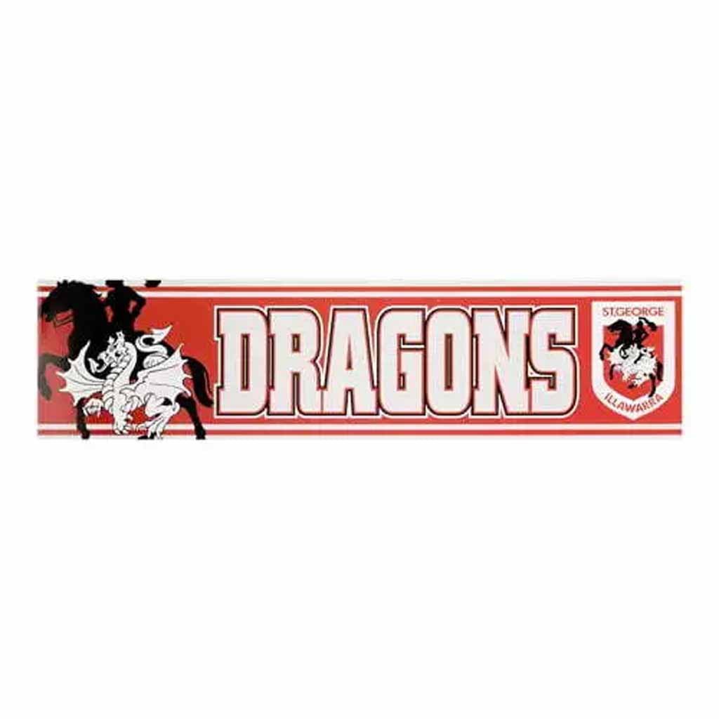 St George Dragons Bumper Sticker – Jerseys Megastore