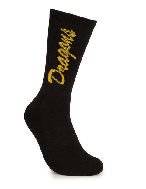 St George Dragons Black Sneaker Sock 2 Pack
