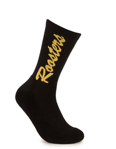 Sydney Roosters Black Sneaker Sock 2 Pack