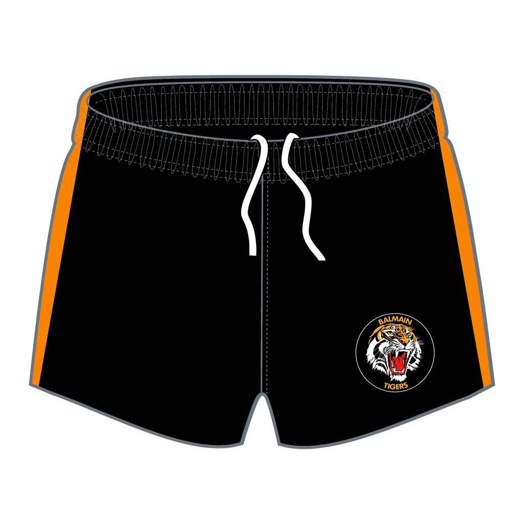 Balmain Tigers Retro Supporter Shorts - Jerseys Megastore