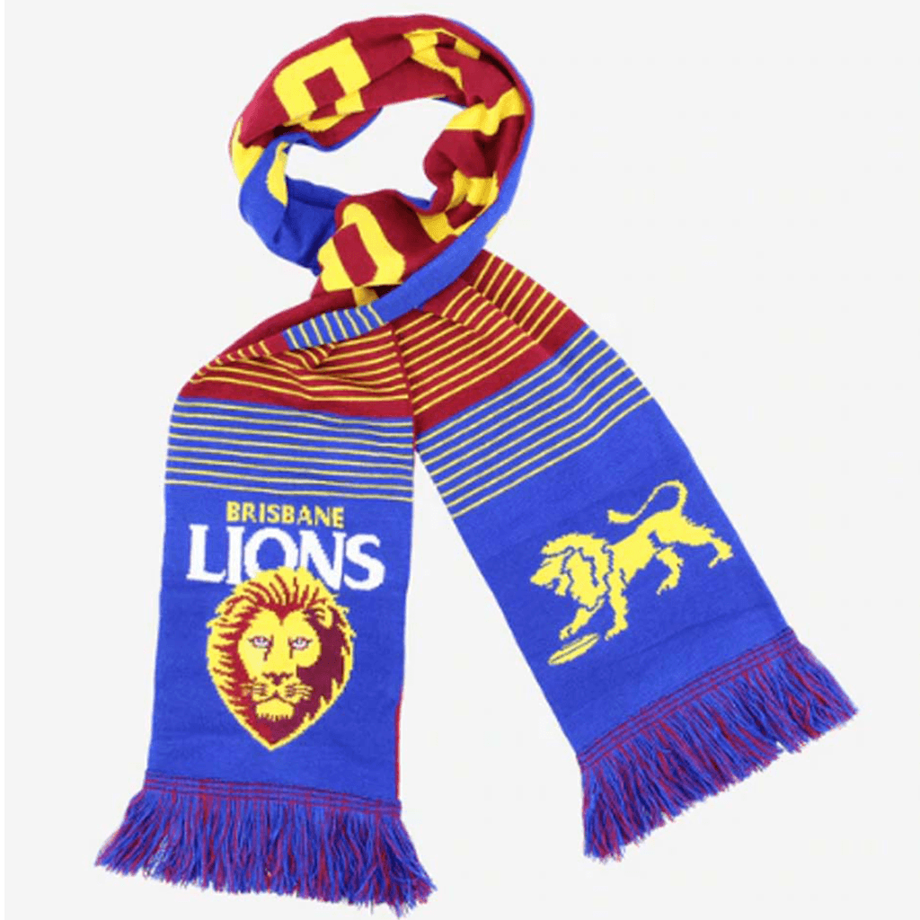 Brisbane Lions Line Break Scarf - Jerseys Megastore
