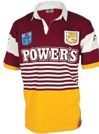 Brisbane Broncos 1992 Retro Jersey - Jerseys Megastore