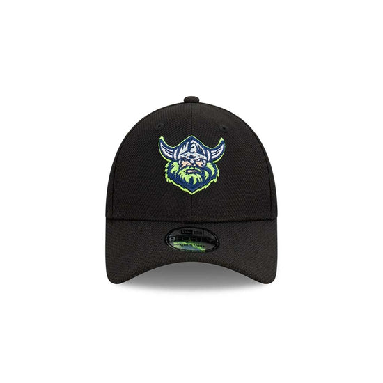 Canberra Raiders Black 9Forty Cloth Strap Cap - Jerseys Megastore