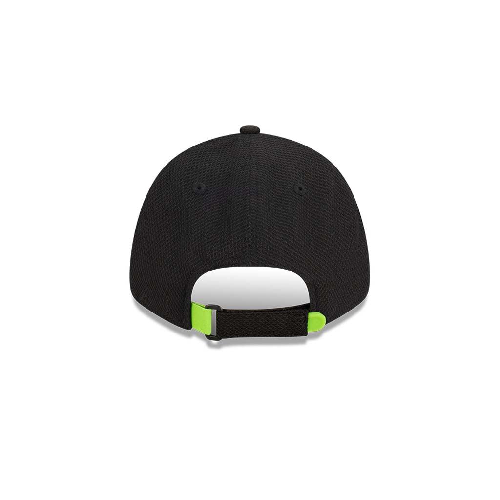 Canberra Raiders Black 9Forty Cloth Strap Cap - Jerseys Megastore