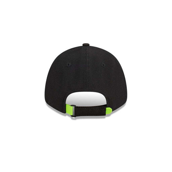 Canberra Raiders Black 9Forty Cloth Strap Cap - Jerseys Megastore