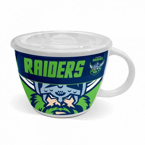 Canberra Raiders Soup Mug with Lid - Jerseys Megastore