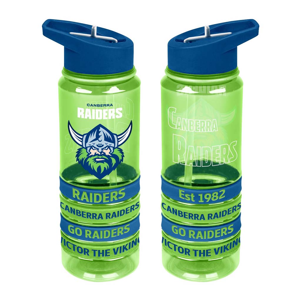 Canberra Raiders Tritan Bottle and Bands