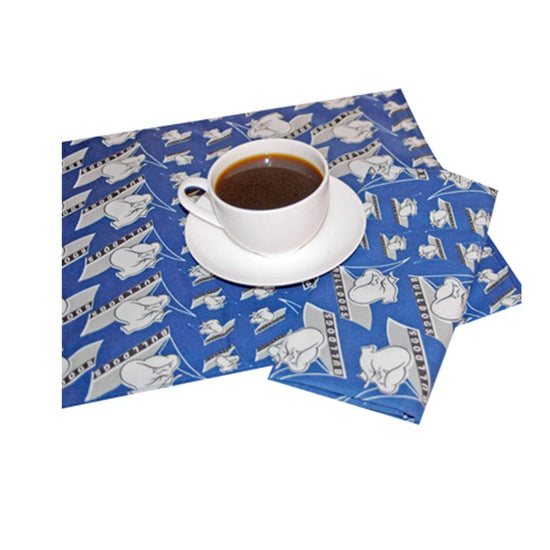 Canterbury Bulldogs Set of 4 Placemats - Jerseys Megastore