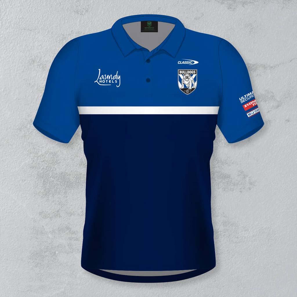 Canterbury Bulldogs 2021 Media Polo - Jerseys Megastore