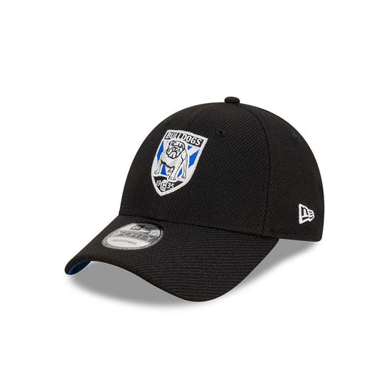 Canterbury Bulldogs Black 9Forty Cloth Strap Cap - Jerseys Megastore