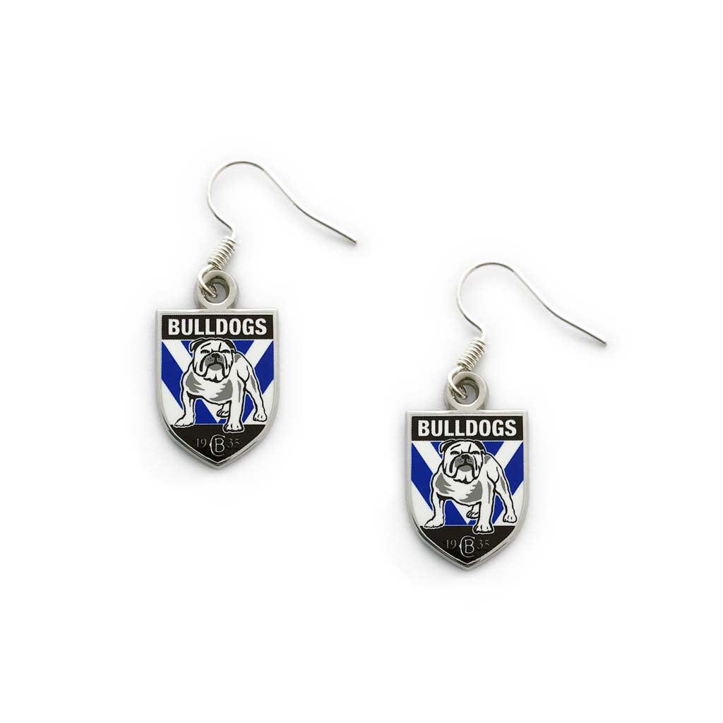 Canterbury Bulldogs Logo Earrings