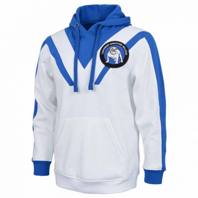 Canterbury Bulldogs Retro Hoodie Adult