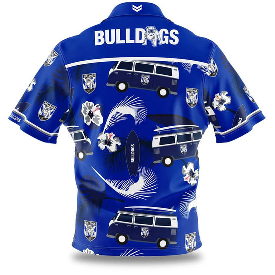 Canterbury Bulldogs Hawaiian Shirt - Jerseys Megastore