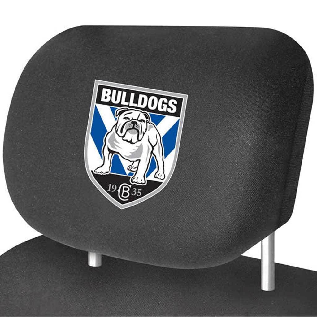 Canterbury Bulldogs Head-Rest Covers - Jerseys Megastore