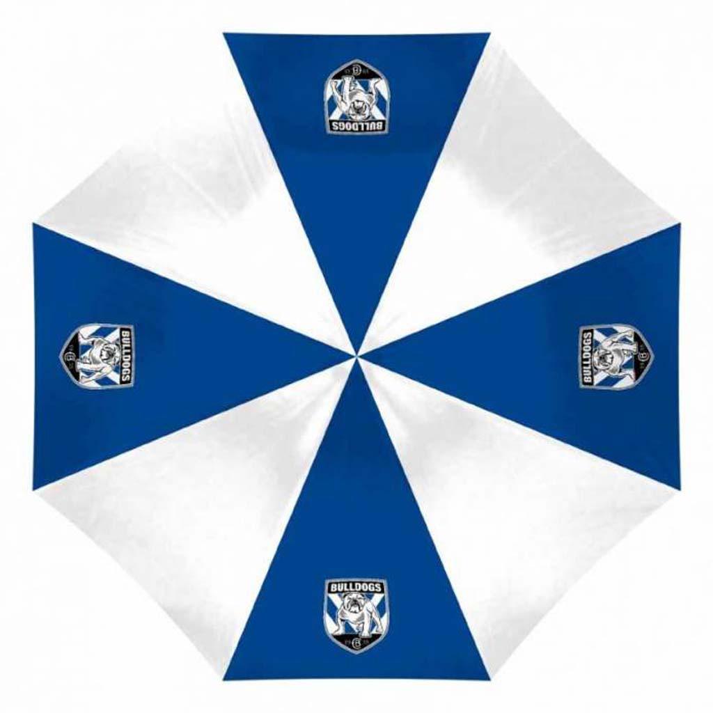 Canterbury Bulldogs Compact Umbrella - Jerseys Megastore