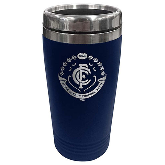 Carlton Blues Stainless Steel Travel Mug - Jerseys Megastore